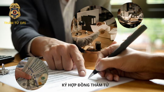 Ký hơp đồng giá thuê thám tử